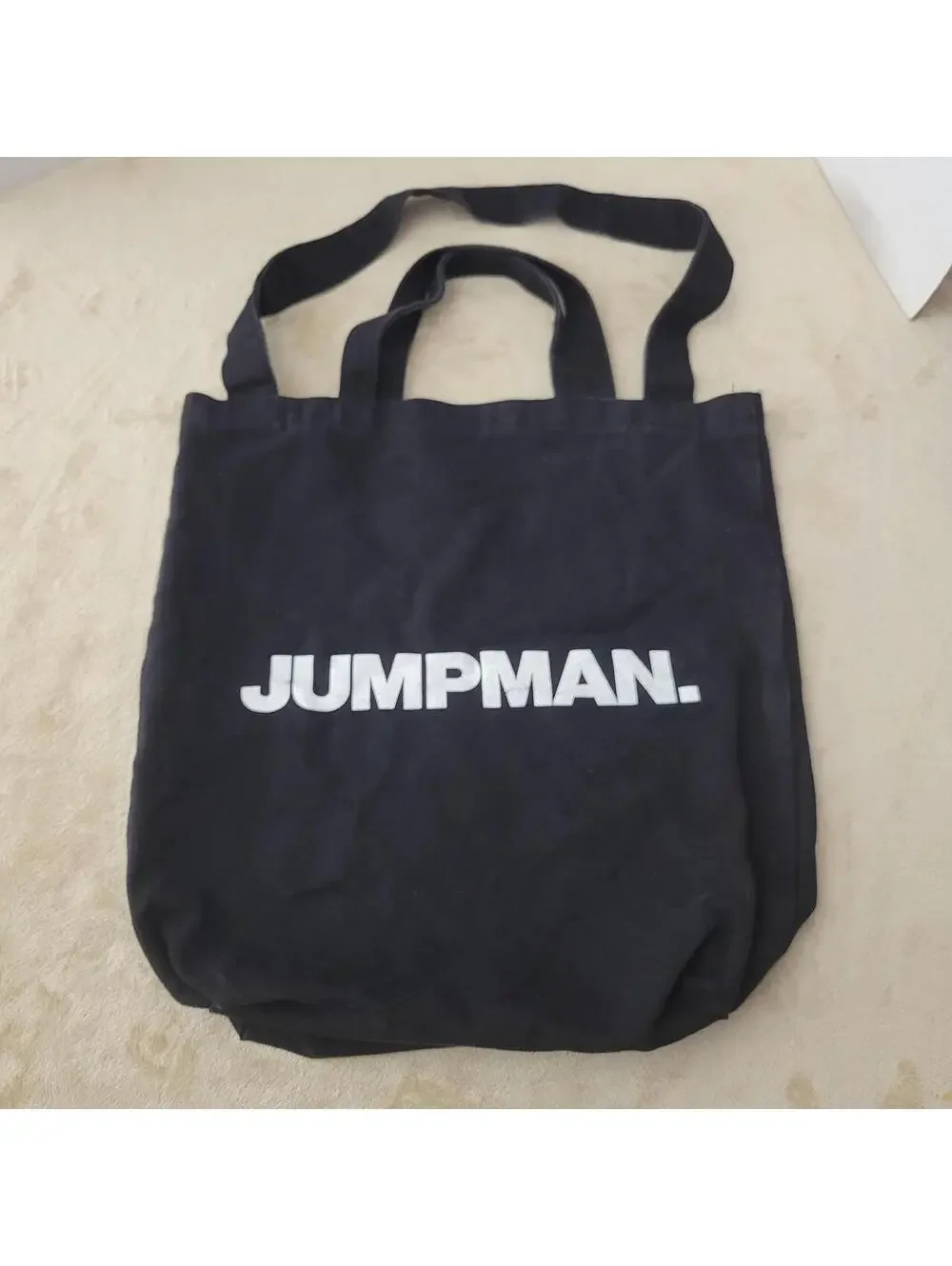 Jordan Jumpman Black Double Handle Tote Bag